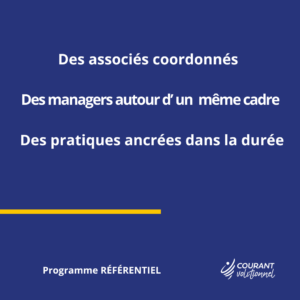 Les 3 étapes du programme REFERENTIEL